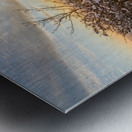 Winter Sunset Metal print