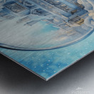 Elegant Hyperrealistic Drawing Of An Extremel Metal print