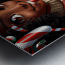 Hyper Detailed Little African American Christ Metal print