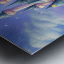 Fairytale Castle In The Clouds Metal print