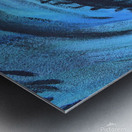 Blue Eye Metal print