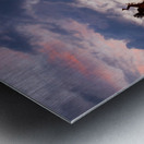 Keeper of the Plains Fire Metal print