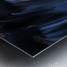 waterfall   leaves  Metal print