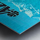 1979 Utah Jazz Art Remix Metal print