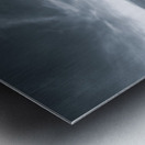 Vertical_Blue Metal print