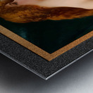 Contemplation by Ignace Spiridon Remastered Xzendor7 Classical Fine Art Old Masters Reproductions Metal print