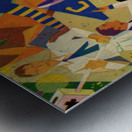 1928 California Bears Football Art  Metal print