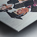 Retro Texas AM Sports Art Metal print