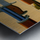 Main line to the Pacific War Southern Pacific vintage poster Metal print