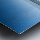 Ocean and Dunes Metal print