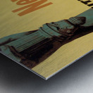 New York United Air Lines Statue of Liberty poster Metal print