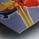 Finlande vintage travel poster Metal print