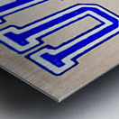 Retro Eighties Dunking Kentucky Wildcat Metal print