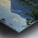 Mountain Lake Sunset Metal print