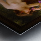 The Fragrant Iris by Guillaume Seignac Remastered Xzendor7 Classical Fine Art Old Masters Reproductions Metal print