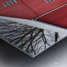 17 Snow Day in New England Metal print