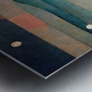 Nighty clouds playing with the Moon - II Metal print