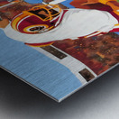 Retro 1980s Washington Redskins Football Art Metal print