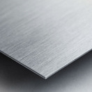 Listening Metal print