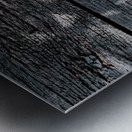 Old Wood and Shadow Metal print