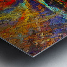 Pedernal Sunset Abiquiu Digital Metal print