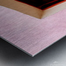 Window in Pink Wall Metal print