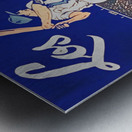 1960 LA Dodgers Baseball Art Metal print