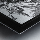 The Allegory of Fame and History by Hendrick Goltzius Remastered Xzendor7 Classical Fine Art Old Masters Reproductions Metal print