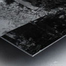 Covered swing Metal print