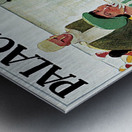 Palace Hotel Saint Moritz in Switzerland, 1947 Metal print