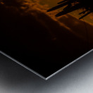 cavecreeksunset 03 Metal print