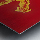 Vintage Iowa State Cyclone Art Metal print