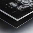 Belshazzars Feast by Dutch Engraver Jan Muller Remastered Xzendor7 Classical Fine Art Old Masters Reproductions Metal print