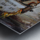 We are burning  Metal print