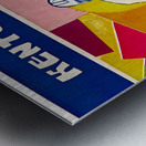 1932 kentucky football art remix Metal print