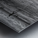 The Beach B&W Metal print