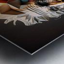 Steampunk Albert Einstein  Metal print