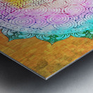 Itinerant Sun Metal print