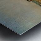 Die muede Wanderer Metal print