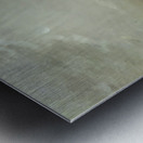 Landscape with a house and two haystacks Metal print