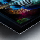 Portrait Of Cyiria Fractal Art Sci-Fi Fantasy Art Composition by Xzendor7 Impression metal