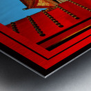 AN OPEN DOOR TO THE FORBIDDEN CITY Metal print