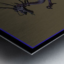 TWIN DRAGONS II  Metal print