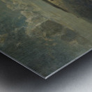 Moonlit Shore Metal print