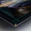 Imperial View Fractal Art Composition by Xzendor7 Metal print