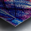 Red Sythe Metal print