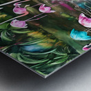 Animal Kingdom Flamingo Gathering Metal print