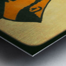 University of Notre Dame Leprechaun Mascot Viewfinder Slide Art Metal print