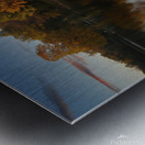 Lake Pier in the Fall II Metal print