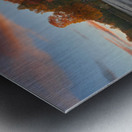 Lake Pier in the Fall I Metal print